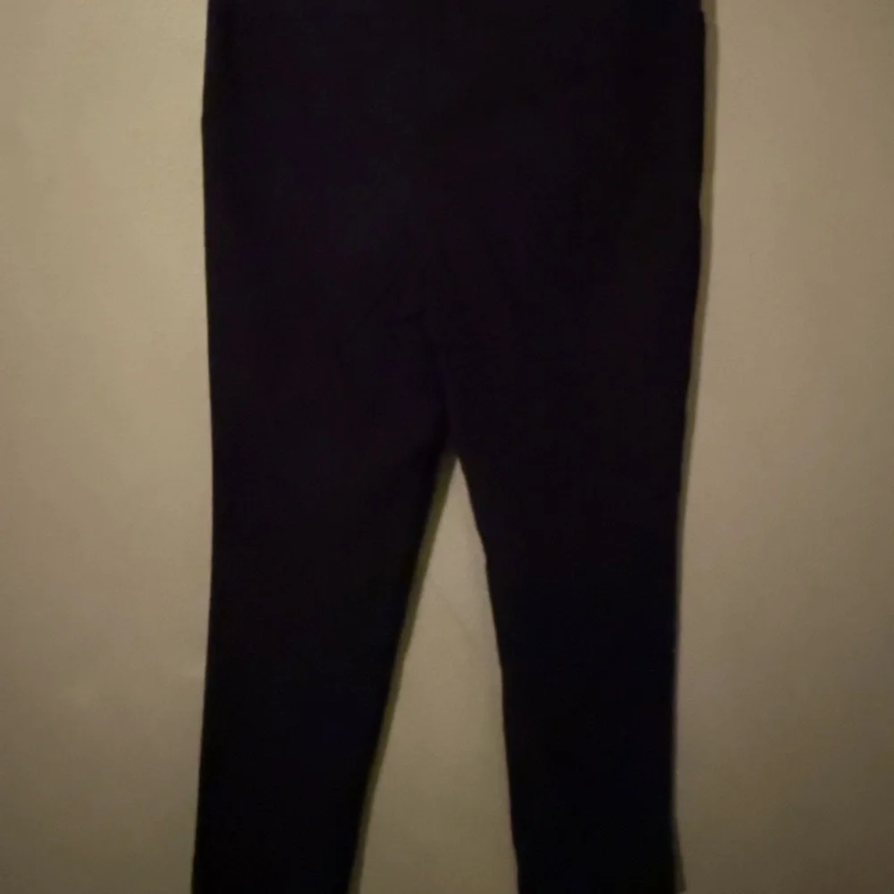 Chico's Classic Black Straight Leg Pants - Picture 3 of 3